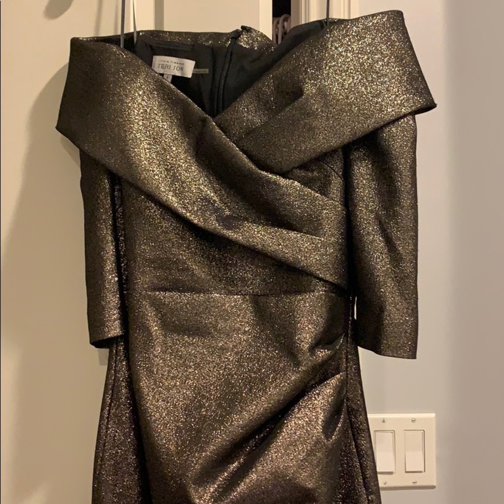 Gold sparkly dress, only worn once